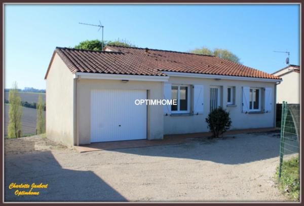 Maison à vendre 3 pièces Proche de MONTMOREAU SAINT CYBARD (16)