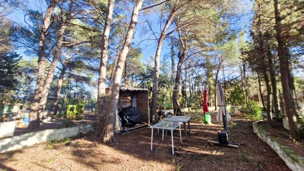 MAISON ACUTELLEMENT SOUS OFFRE D ACHAT - PLUS DE VISITES.

EN EXCLUSIVITE CHEZ BSK IMMOBILIER - ATTENTION !! Bien lire l'annonce en entier AVANT DE ME CONTACTER ! Ensemble de 2 maisons en ETAT DEGRADE, nécessitant de NOMBREUX TRAVAUX, situées sur un magnifique terrain de 6000m² en garigue au calme, dans un environnement idyllique. ATTENTION : maisons construites ILLEGALEMENT, SANS PERMIS DE CONSTRUIRE, il y a + de 50 ans, dans une zone classée Naturelle, où toute construction est interdite. Délai de 30ans passé. En cas de destruction par un sinistre, un permis de reconstruire ne serait pas accordé et les assurances ne fonctionneront pas. Aucune autorisation de travaux ne peut être accordée. PRET IMMOBILIER NON POSSIBLE pour ce type d'achat. Financement uniquement par paiement cash. Le délai pour la vente sera de 5 mois (incompressible). Merci de prendre connaissance de l'ensemble des photos.
Maison 1 - environ 75m² : pièce de vie de 20m² environ aménagée en chambre et salon, suivie d'un séjour de 20m² environ, puis d'une cuisine, d'une chambre, salle d'eau/wc, buanderie. Terrasse couverte. Bassins devant la maison d'une profondeur d'environ 1m20. Maison 2 - environ 65m² : entrée, séjour, cuisine, 2 chambres, salle d'eau/wc. Très grand terrain en pinède, avec abris jardins, allée avec nombreuses places de stationnement.
Pour me contacter : MERCI DE M ENVOYER UN SMS OU EMAIL, avec votre nom et téléphone, vous serez recontacté sous 48h. Pas d'appel, merci.