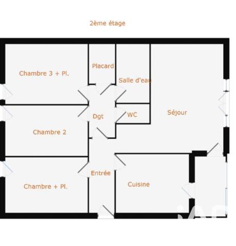 Appartement à vendre 4 pièces 79 m² Aubagne