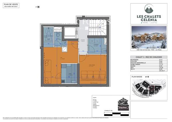 Méribel – Domaine des Trois Vallées – Chalets de 205 m² – 10 personnes