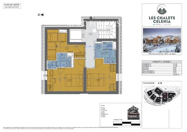 Méribel – Domaine des Trois Vallées – Chalets de 205 m² – 10 personnes