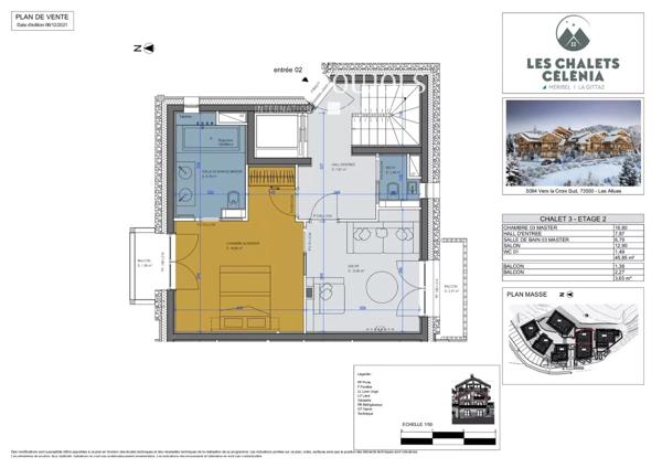 Méribel – Domaine des Trois Vallées – Chalets de 205 m² – 10 personnes