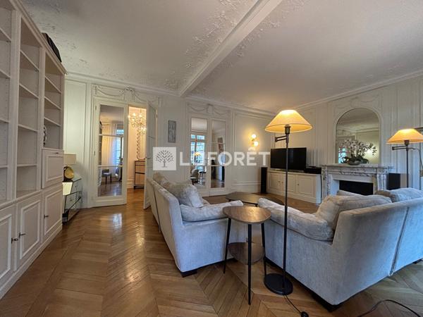 Location appartement Paris 16 - 5 pièce(s) - 168 m² - 6 500 €/mois