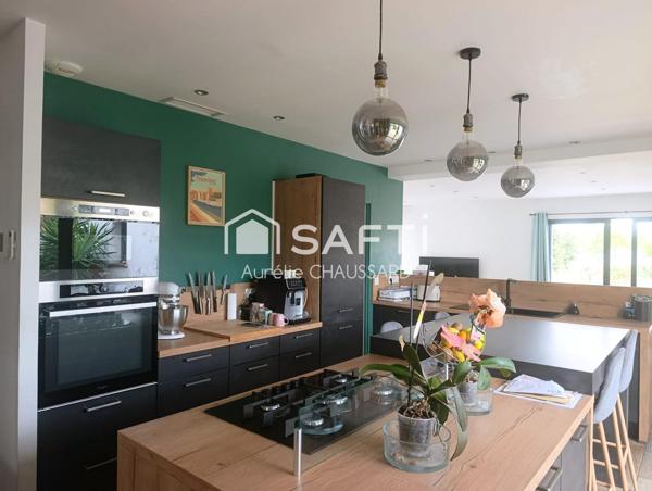 4 chambres jardin piscine garage