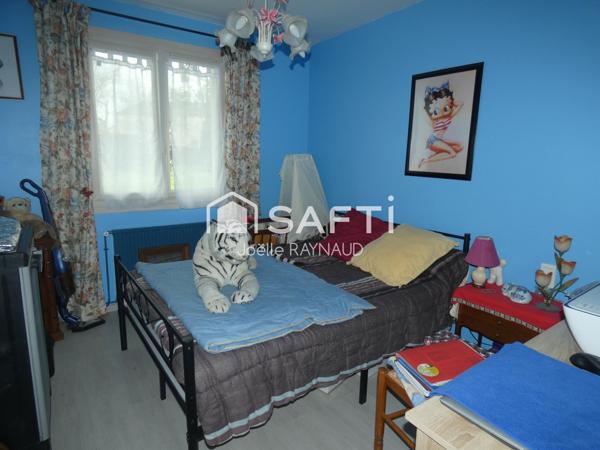 Maison de plein pied T4 à la campagne.