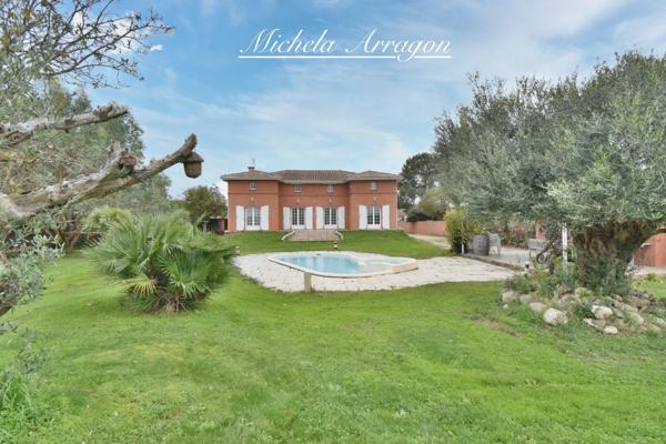 AUSSONNE (31) - Aux portes de Toulouse - VILLA D' ARCHITECTE à vendre 7 pièces