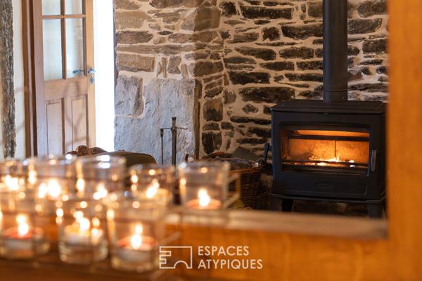 Propriété de caractère en bord de mer