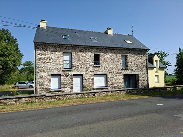 Appartement T1BIS - campagne de GOVEN - jardin collectif