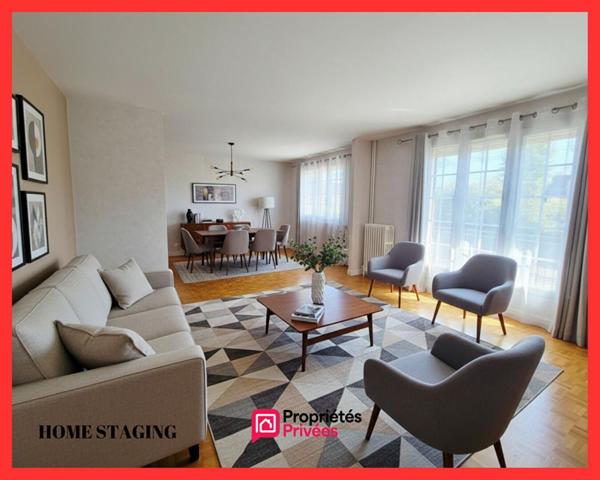 93370 MONTFERMEIL - Maison 6 pièces 120 m² de surface habitable - 3  Chambres - 1 Bureau - Garage -Jardin