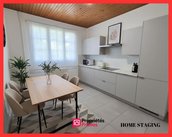 93370 MONTFERMEIL - Maison 6 pièces 120 m² de surface habitable - 3  Chambres - 1 Bureau - Garage -Jardin