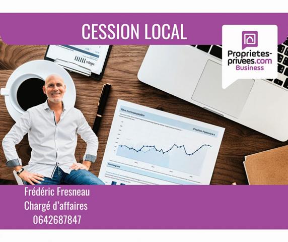 56000 VANNES - MURS COMMERCIAUX LOUES, LOCAL 70 M²