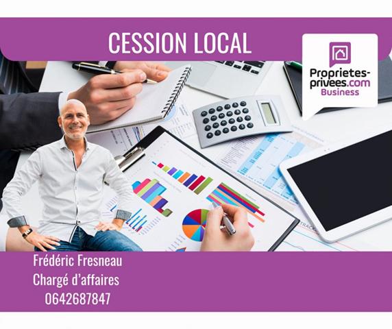 56000 VANNES - MURS COMMERCIAUX LOUES, LOCAL 70 M²