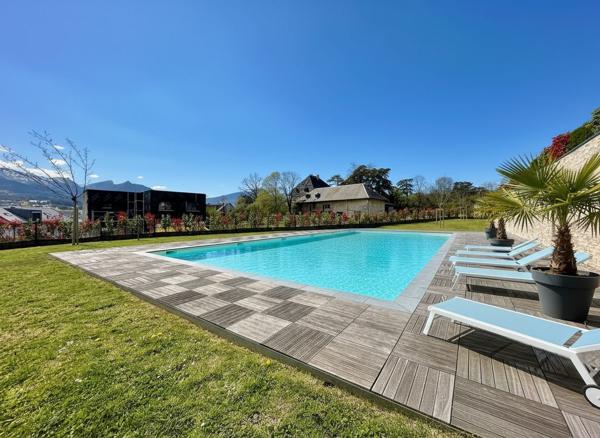 Appartement d'exception 107 m² · Vue Belledonne & Granier · Piscine privative