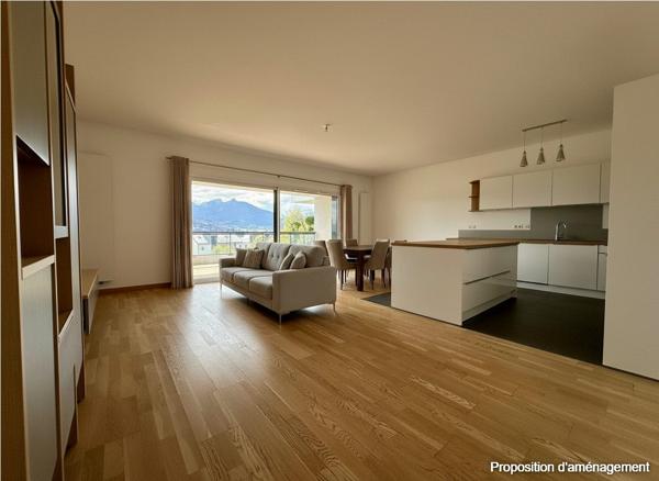 Appartement d'exception 107 m² · Vue Belledonne & Granier · Piscine privative