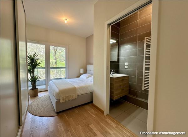 Appartement d'exception 107 m² · Vue Belledonne & Granier · Piscine privative