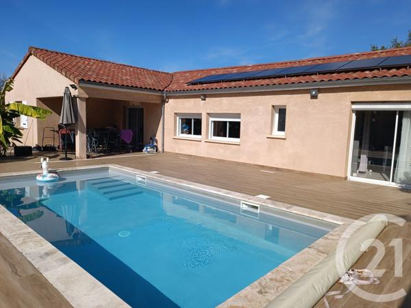 Maison à vendre  8 pièces - 195 m2 LACHAPELLE AUZAC - 46
