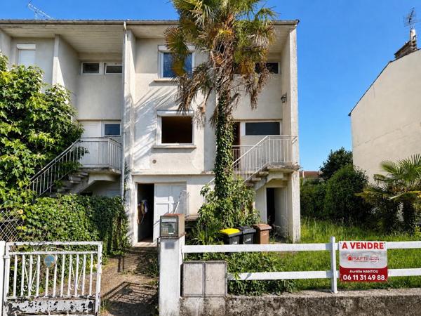 AGEN - Maison à fort potentiel avec garage et terrain de 180 m2