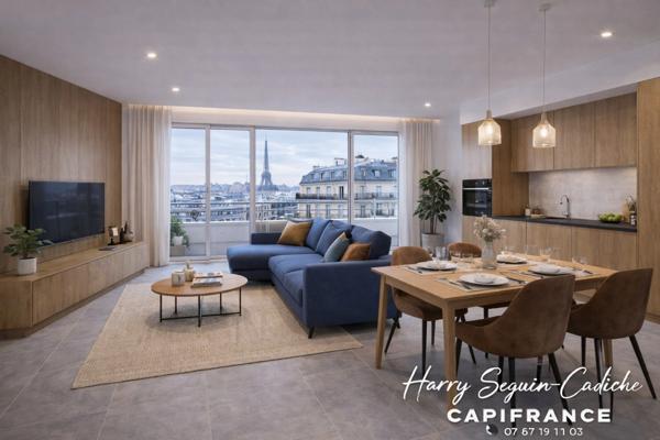 Appartement à vendre 4 pièces PARIS (75)