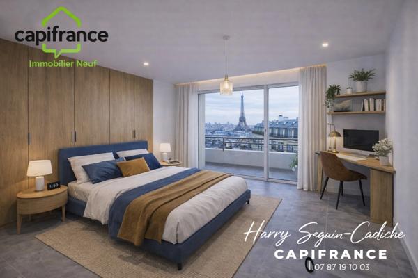 Appartement à vendre 4 pièces PARIS (75)
