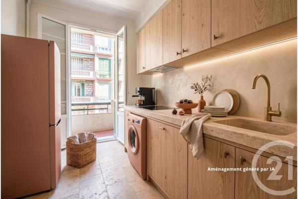 Appartement F3 à vendre  3 pièces - 69,60 m 2   NICE  - 06