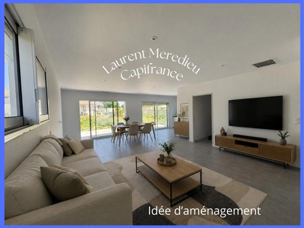 Maison neuve 115 m² – Plain-pied – Suite parentale – Terrain 600 m² – Peujard