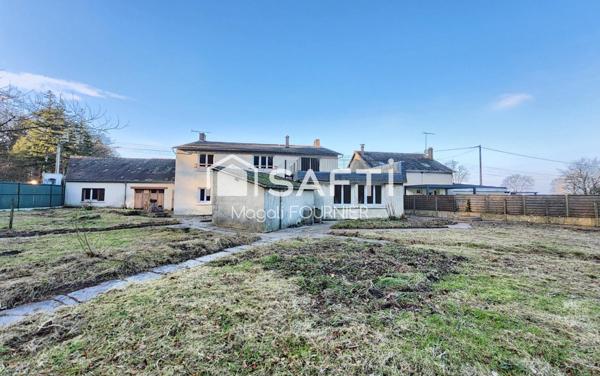 Maison 8 chambres proche des commerces et terrain de 1600m²