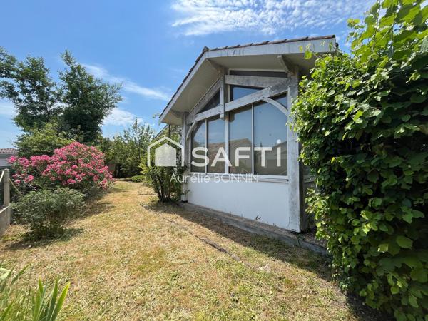 TALENCE PEIXOTTO – MAISON INDÉPENDANTE AVEC JARDIN  ET STATIONNEMENT PROCHE DU TRAM