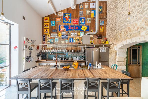 Mas provençal du 17ème siècle