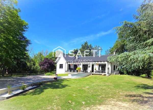 Maison type 5 de 153m² sur un terrain de 5302 m² arboré