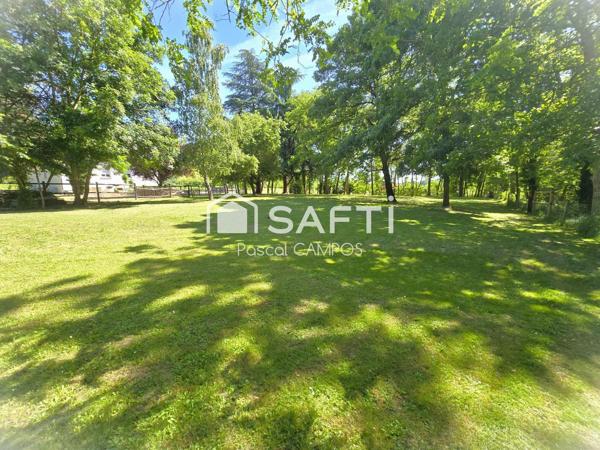 Maison type 5 de 153m² sur un terrain de 5302 m² arboré