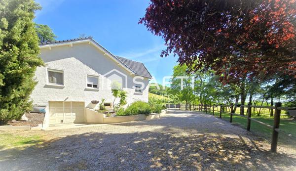 Maison type 5 de 153m² sur un terrain de 5302 m² arboré