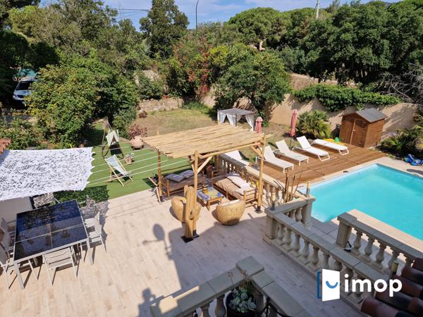 Villa cossue avec piscine à 5 minutes des plages