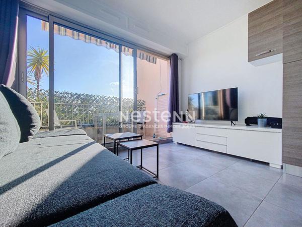 Golfe-Juan - Studio avec coin nuit et terrasse - Piscine - Sud - Secteur Mignonette