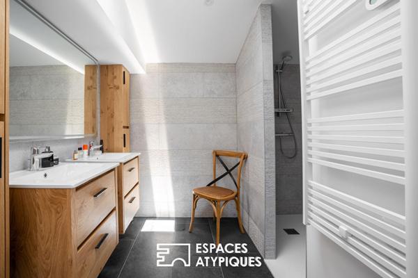 Appartement contemporain esprit loft avec terrasse La Baule