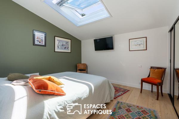 Appartement contemporain esprit loft avec terrasse La Baule