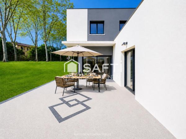 MAISON D'ARCHITECTE NEUVE AVEC GARAGE avec frais de notaire réduits