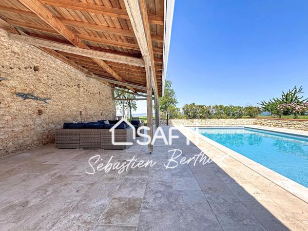 PROPRIÉTÉ DE CARACTÈRE – 400M² – PISCINE – TERRAIN DE 7 500 M²