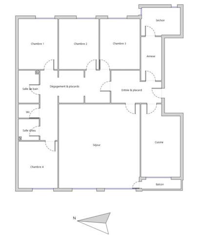 T5 et plus Le Mans Gazonfier 110.71 m²