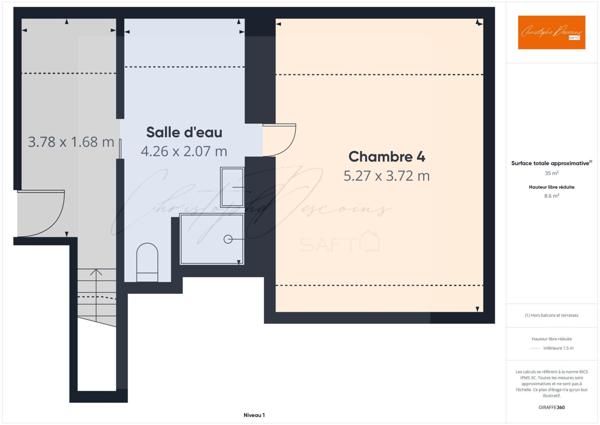 Pavillon 4 chambres à Ambrières-les-Vallées (53300)