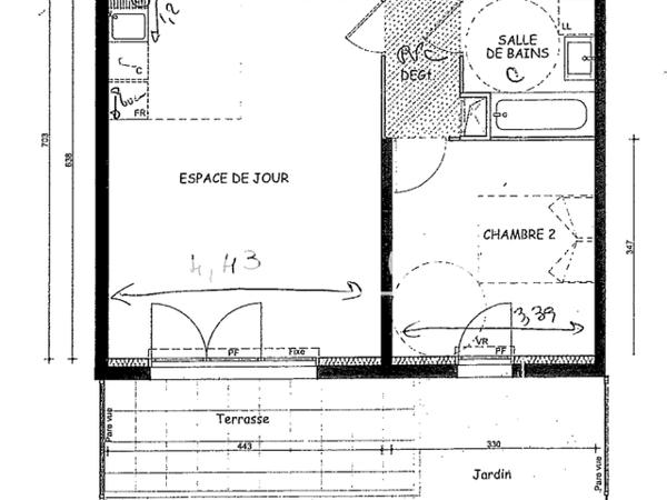 Location Appartement 3 pièces 64.7 m² - 57 AVENUE CAPITAINE GEORGES GUYNEMER Caen 14000