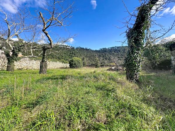 Sud Ardèche Les Vans : Maison de Caractère avec dépendance , terrain 1113 m2