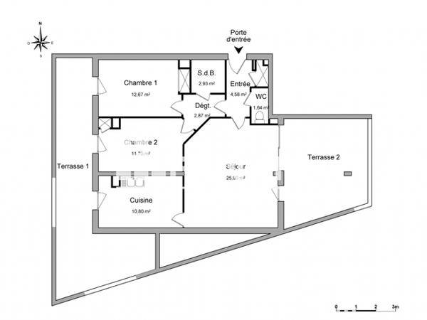 Location Appartement 3 pièces 72.19 m² - 18 RUE HENRI BARBUSSE La Seyne Sur Mer 83500