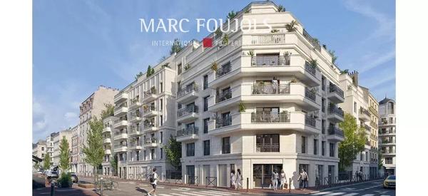 LEVALLOIS – appartement 3 pièces traversant avec balcon, idéalement situé