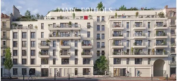 LEVALLOIS – appartement 3 pièces traversant avec balcon, idéalement situé