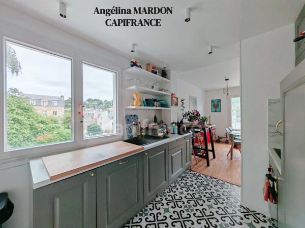 Appartement à vendre T5 + 2 balcons + parking à SAINTE ADRESSE (76)