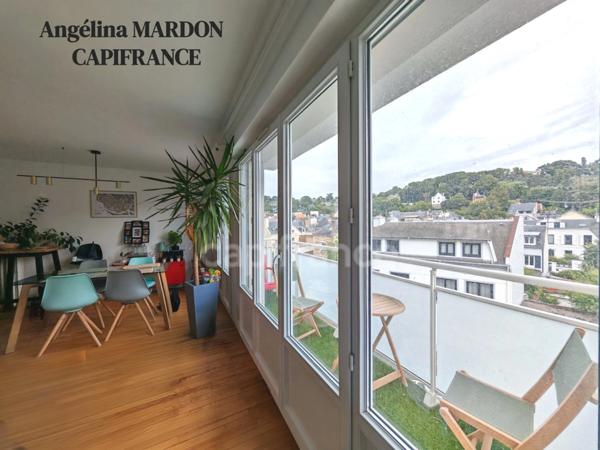 Appartement à vendre T5 + 2 balcons + parking à SAINTE ADRESSE (76)