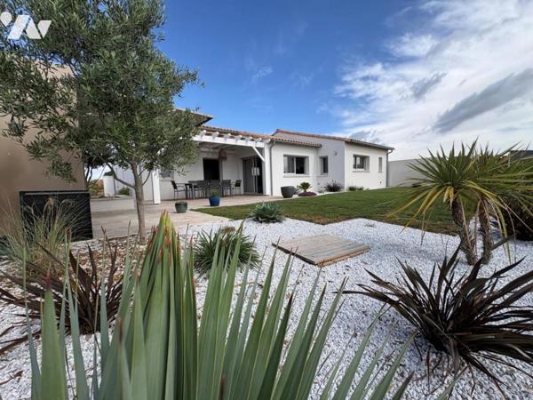 CHAURAY, pavillon de plain-pied de 114 m² 