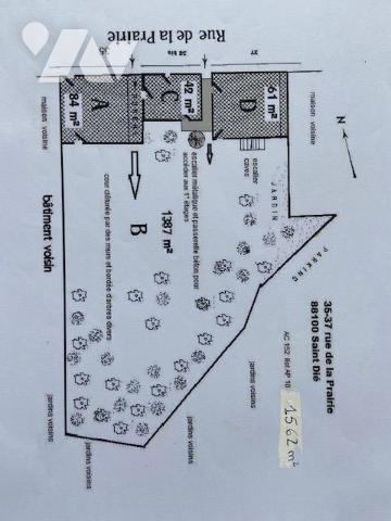 3 immeubles + terrain ST DIÉ DES VOSGES