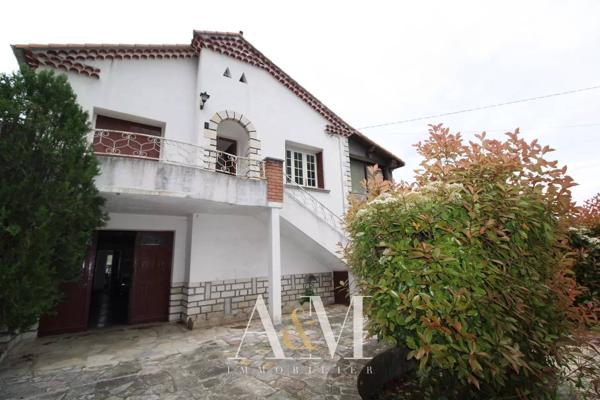 Belle maison —250 m² habitables, terrain de 2 100 m² — Alès, ancienne route de Méjannes