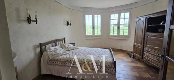 Belle maison —250 m² habitables, terrain de 2 100 m² — Alès, ancienne route de Méjannes